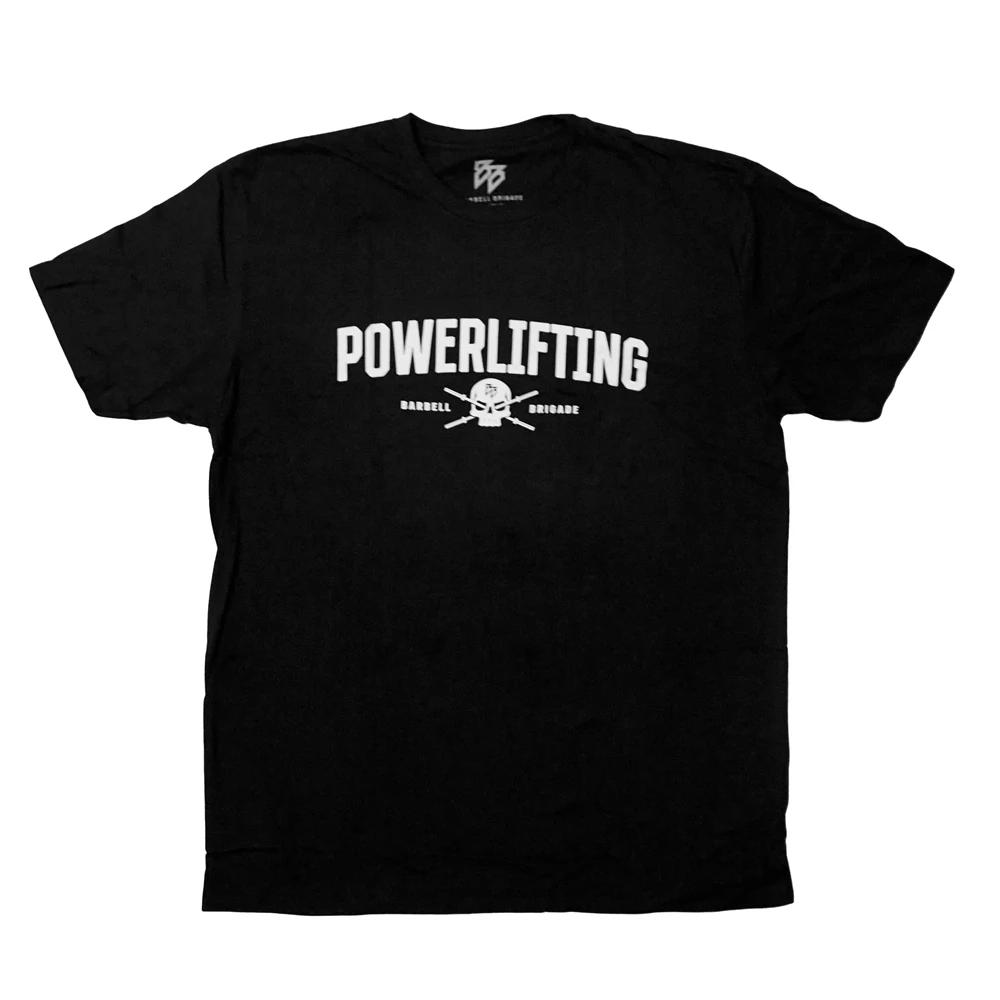 Men's Barbell Skull Gym Muscle Fitness T-Shirt Short-Sleeved Training Running Shirt Exercise Stretch Tight Sports Tee Top