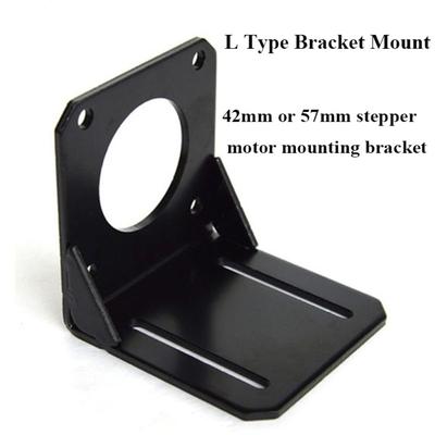 Stepper L-shaped Fixed Bracket Steppr Motor Accessories Bracket Support Mounting L Type Bracket