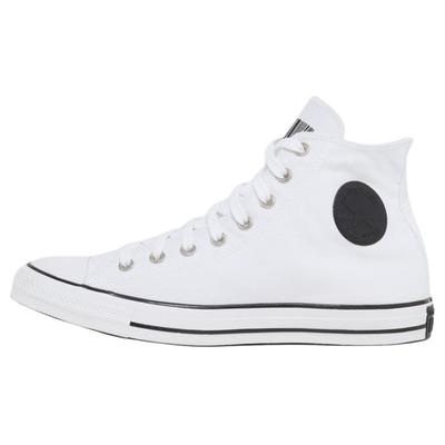 Chuck Taylor All Star Alpargatas de Cano Alto Simples e Versáteis Unissex Branco