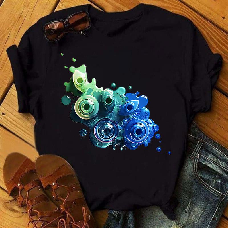 Женские футболки больших размеров — фото 5