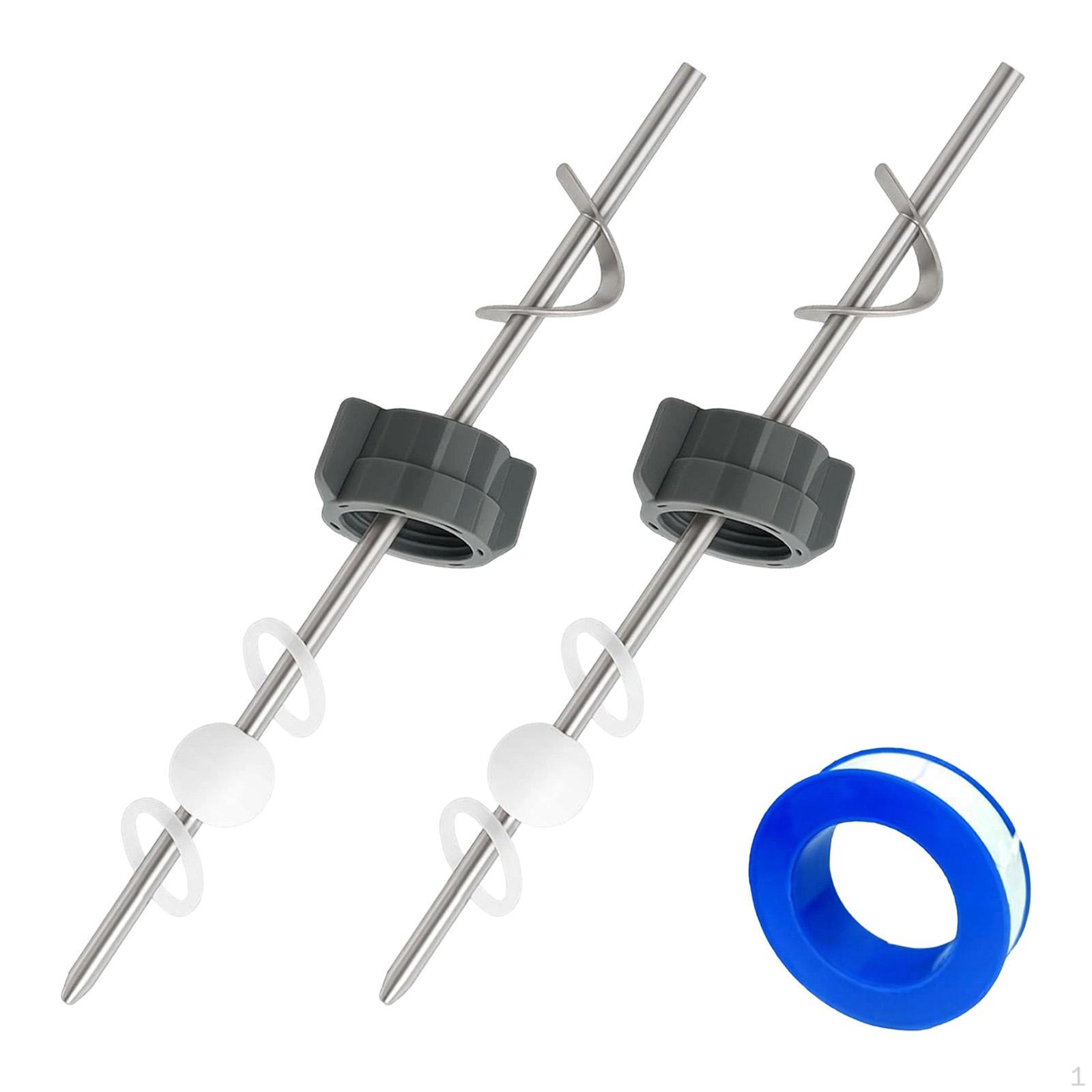 

Lavatory Popup Center Piece Assembly Drain Stopper Home Use Faucet Accessories Replaces Sink Basin With Tape