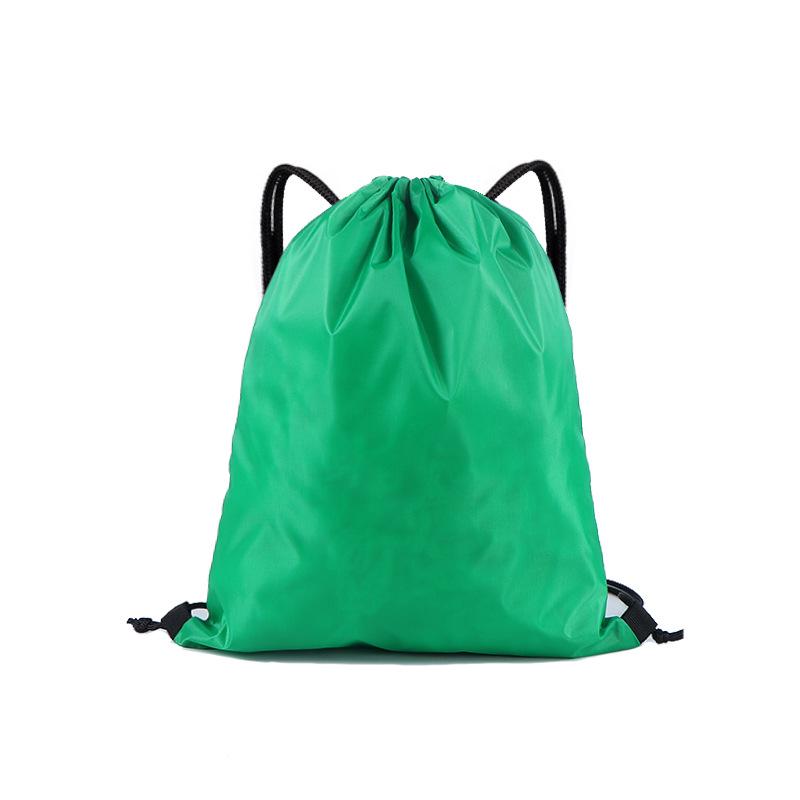 Colorful Polyester and Nylon Drawstring Bag: Double Shoulder Shopping and Storage Bag for Toys