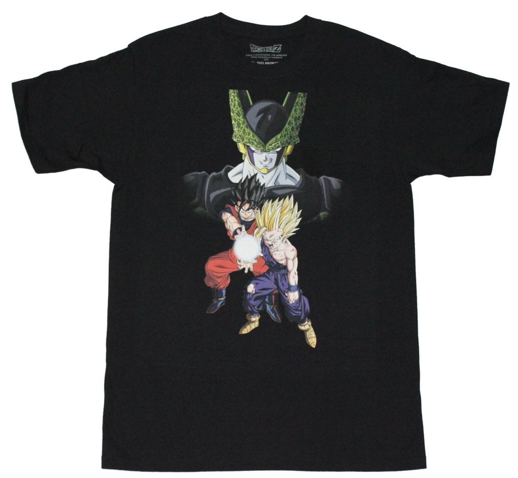 Dragon Ball Z New Adult T-Shirt - Frieza over Goku and Vegeta
