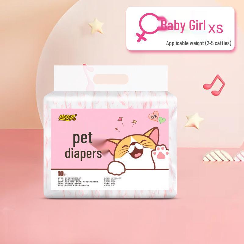 

Menstrual Dog Diaper & Urine Barrier Pad for Female Pets