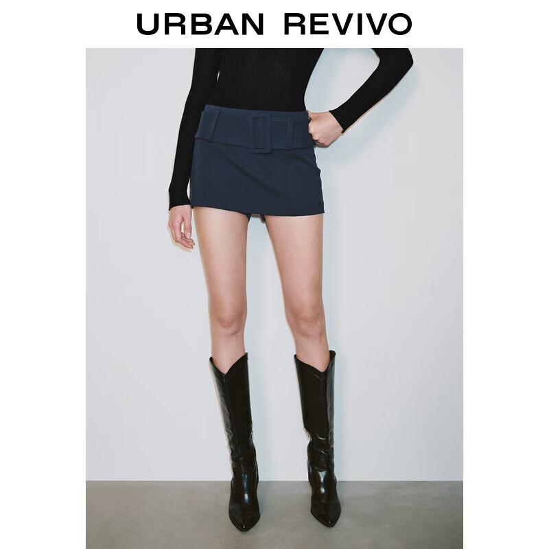 UR 2025 Spring Women s Wide Waist Skort Shorts M