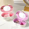 Rings Jewelry Packing Box Dustproof Earrings Display Case Sweet Jewelry Storage Box Women