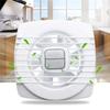 12W 4 Inch Kitchen Bathroom Window Ceiling Wall Mount Ventilation Exhaust Fan White