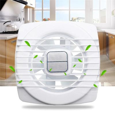 12W 4 pulgadas Cocina Baño Ventana Techo Montaje en pared Ventilación Extractor Blanco
