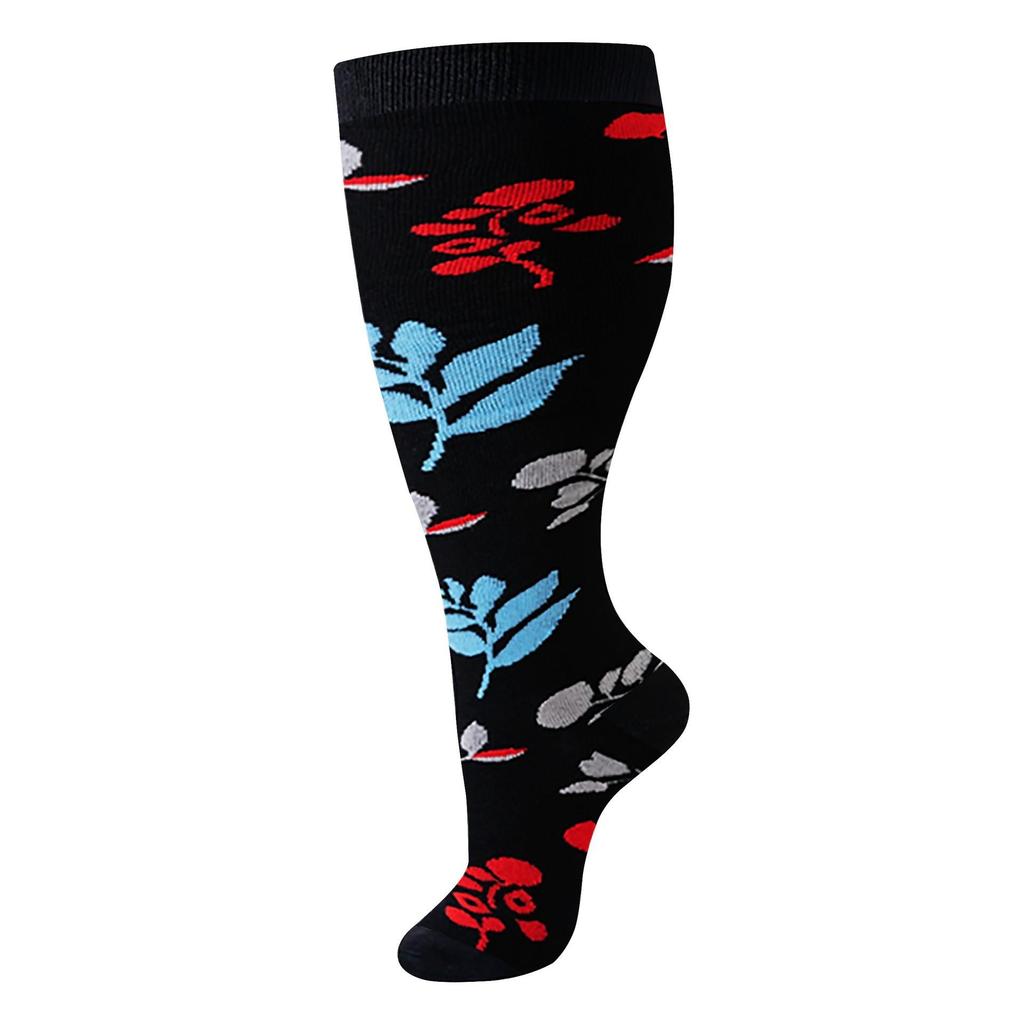 Plus Size Odor-Resistant Sports Compression Socks for Men