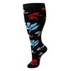 Plus Size Odor-Resistant Sports Compression Socks for Men