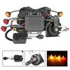 For 2017-2025 Can-am Maverick X3 MAX UTV Turn Signal Kit with 110dB Horn, Pre-Wired, Plug and Play SXS ATV Blinker Universal OEM