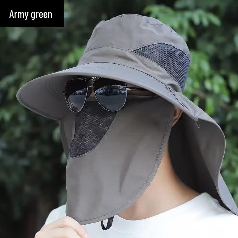 Men s Wide-Brim Summer Fishing Sun Hat