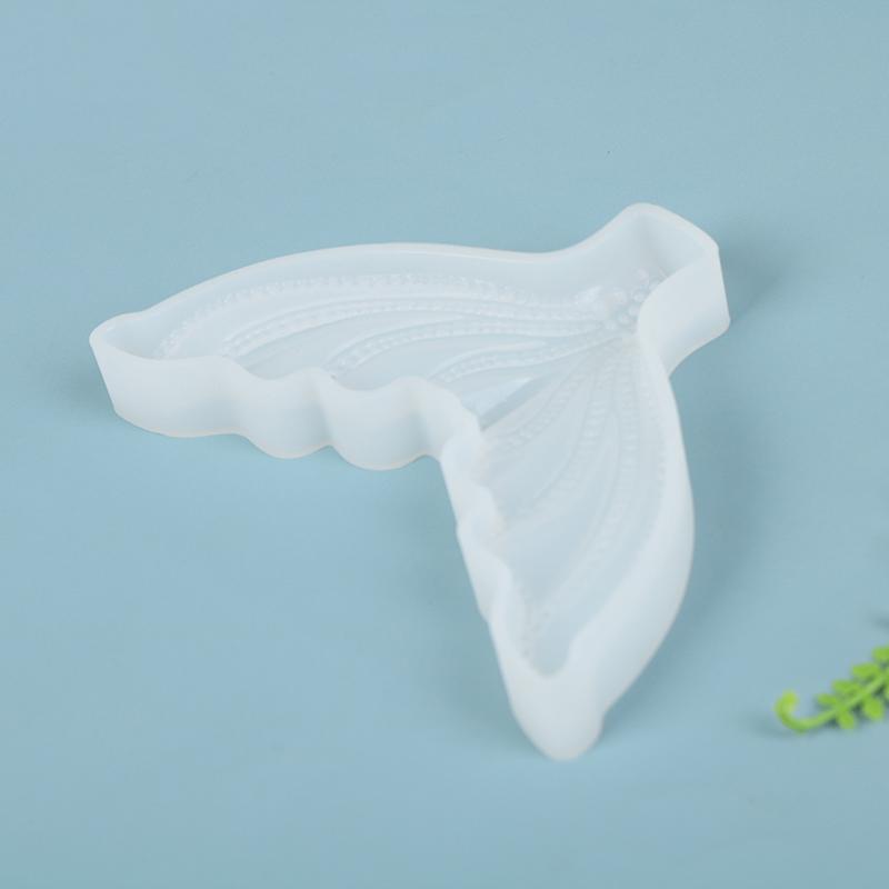 Fairy Mermaid Tail Scale Silicone Fondant Mould Beach Animal Cake Icing Mold