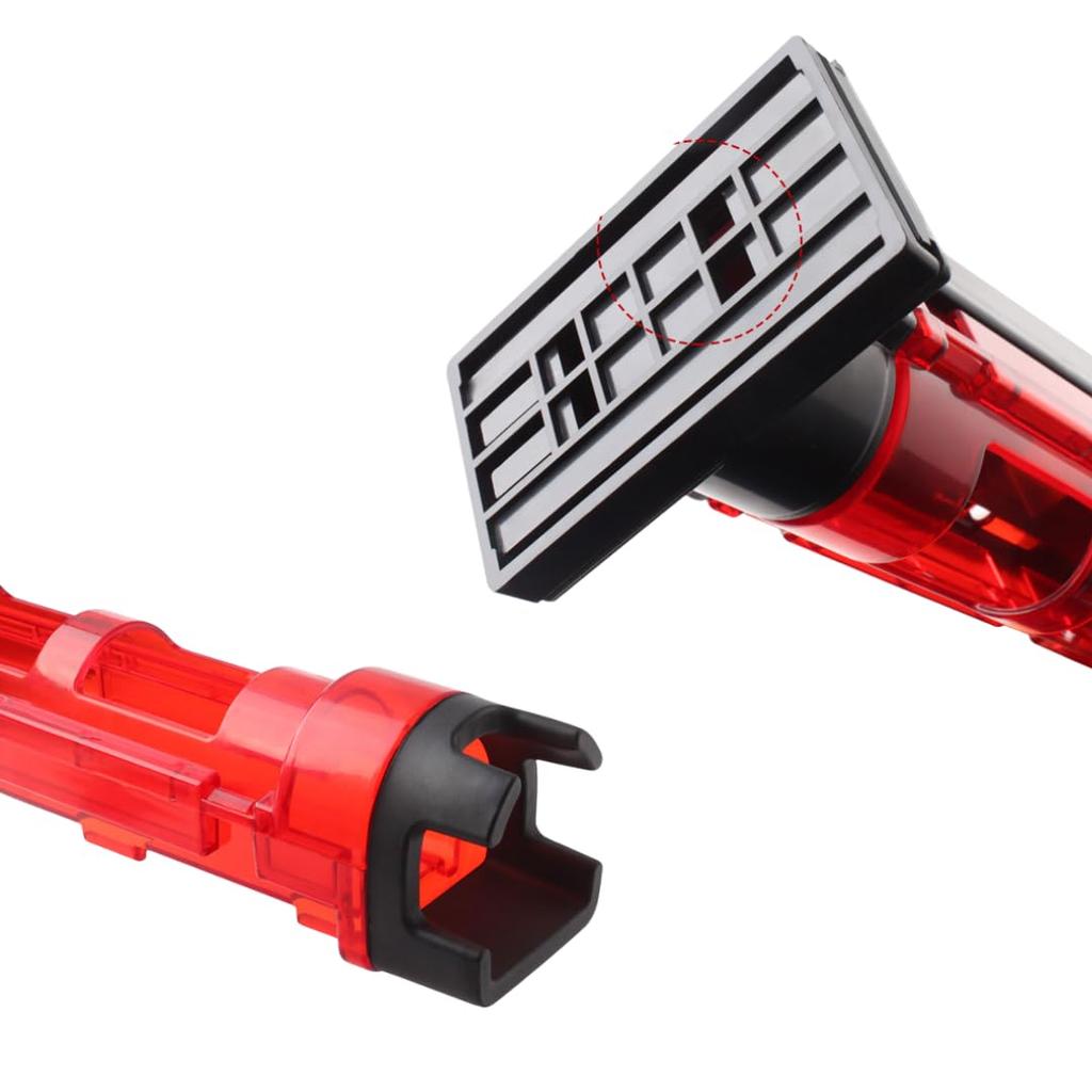 Rod Holder Polycarbonate Set of 2 Fishing Black Rod Stand Convenient Fishing Height Adjustable Set of 2 [KOREWA] 3-level (Black)