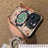 The new retro ethnic style is suitable for iphone16 mobile phone case Apple 15promax/14/13pro/12 personality
