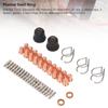 47 Pcs Plasma Cutter Torch Accessory Kit PR0010 Electrode PD011608 Nozzle Tip Shield Cap Spacer