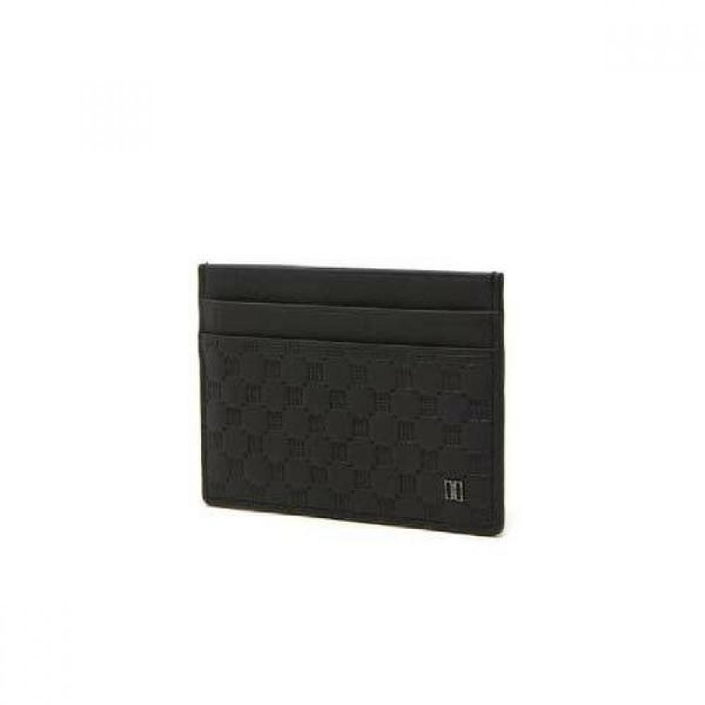 

Daks Black Leather Embossed Dd Pattern Card Holder Dbho1e369bk Single option