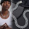 YIEMEEN Luxurious Cuban Chain Necklace Accessory Hip Hop Culture Accessory