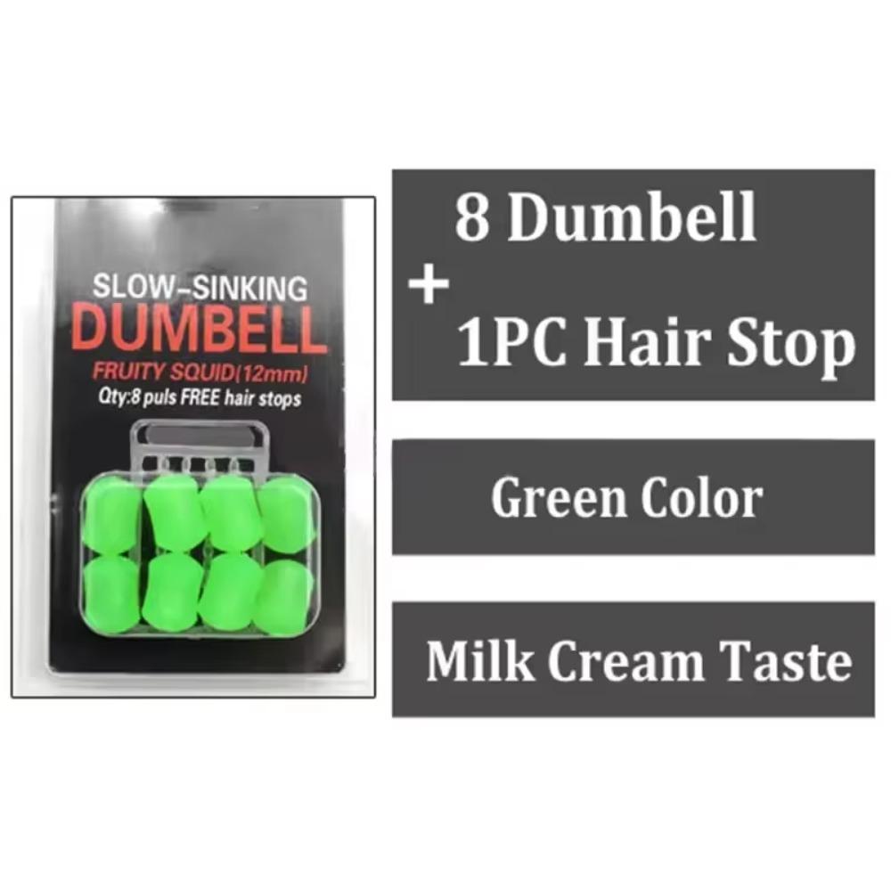 8 ks/balení 12mm Návnada na kapry Ovocná chobotnicová příchuť Plovoucí umělá nástraha Rybářské náčiní