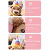 Singing Bear Plush Toy, Cute Stuffed Animal for Baby, Kids, Birthday Gift