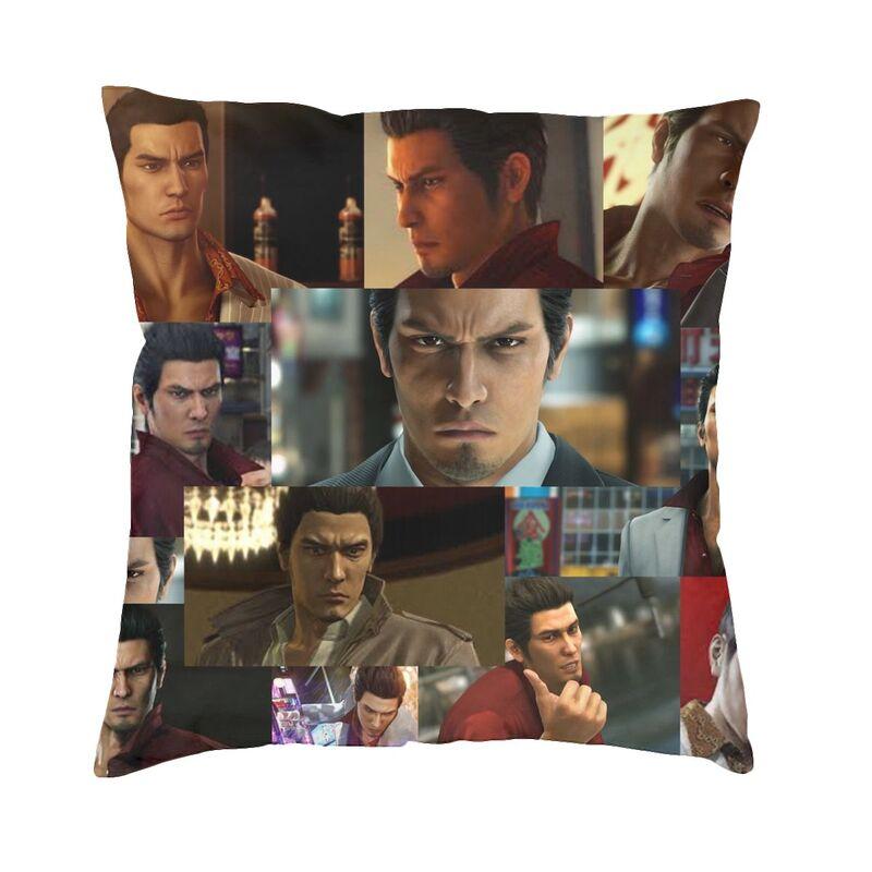 Yakuza Japan Square Pillowcover Home Decor Cushions Throw Pillow For Living Room Double-Sided Printing