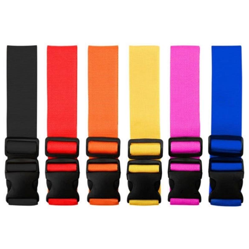 Travel Luggage Strap Baggage Packing Belt Antitheft Luggage Strap  Suitcases Buckles Strap Travel Accessories Enduring