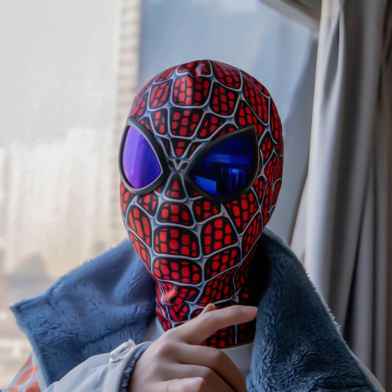 Cross-Border Spiderman Halloween Mask for Adults & Kids – Cute, Funny, Disco-Inspired Headgear