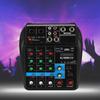 Mini USB Bluetooth Sound Card 4-channel Mixer for Household Stage