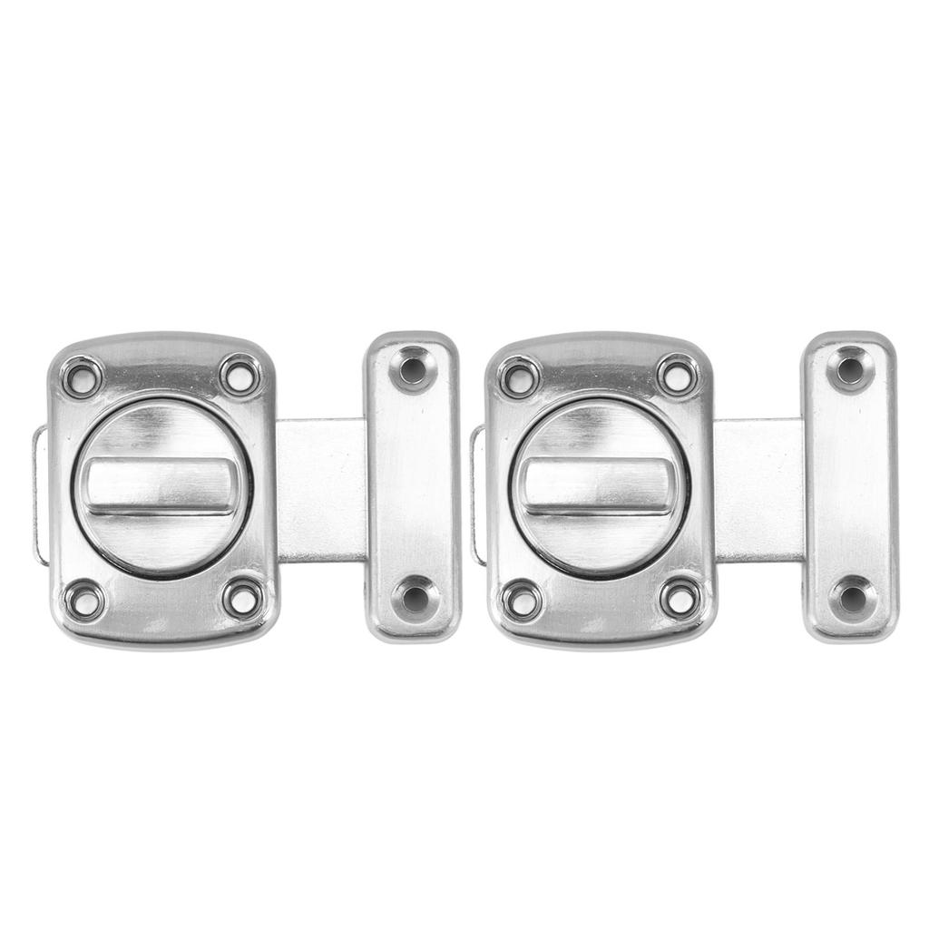 Door Latch Rust Proof Smooth Edge Comfortable Grasp User Friendly Knob Square Door Lock Latch for