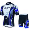 Sports Set Men's Cycling Clothing  Bike Bib Blouse Bicycle Clothes Man Summer Pants Gel Shorts Mtb Tricuta Teams