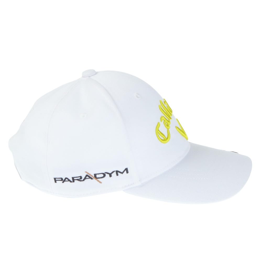 Callaway Tour TW Golf FR Dámská čepice, WM, JM, Klobouk, 23SS_1032, Bílá/Žlutá,
