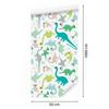 Colorful Dinosaurs and Dots Wallpaper for Living Room and Bedroom 50x1000