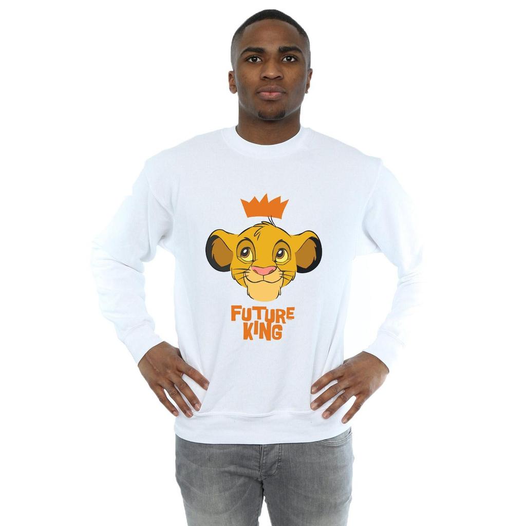 Disney Mens The Lion King Simba Future King Sweatshirt