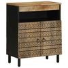 Sideboard 60 x 33.5 x 75 cm Rough Mango Wood