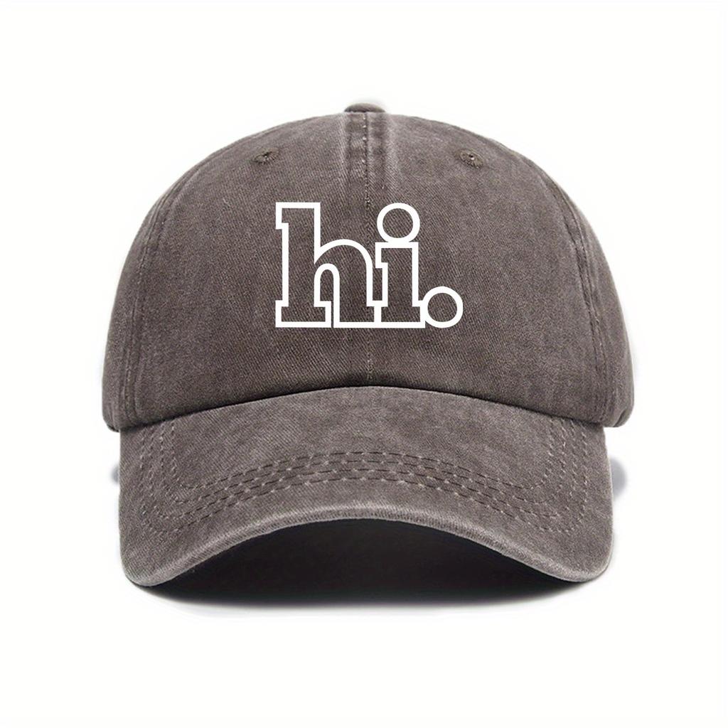 Urban daily personalized trend versatile baseball cap for both men and women,spring and summer urban design printed duckbill cap