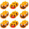 Staring Blankly Pumpkin Squeeze Toys Ghost Halloween Fidget Toy  For Adult Children