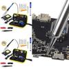 15PCS 60W Electric Soldering Iron Welding Tool Kit Europlug 200-450° Soldering Iron Set Electric Afjustable Temperature