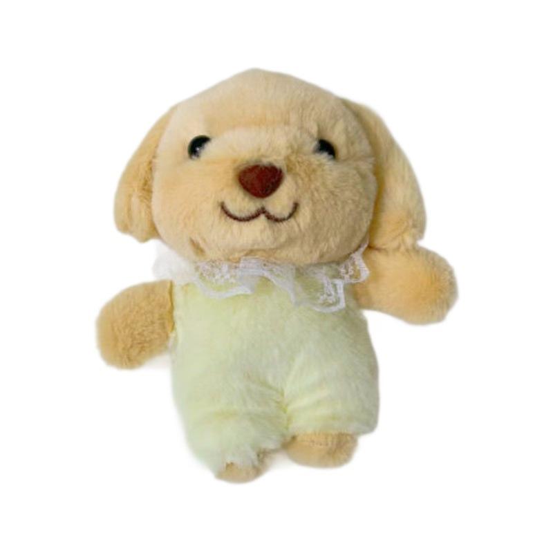 

Keychain Cute Animal With Plush Poodle Design In Soft Short Fur Available In Three Colors White