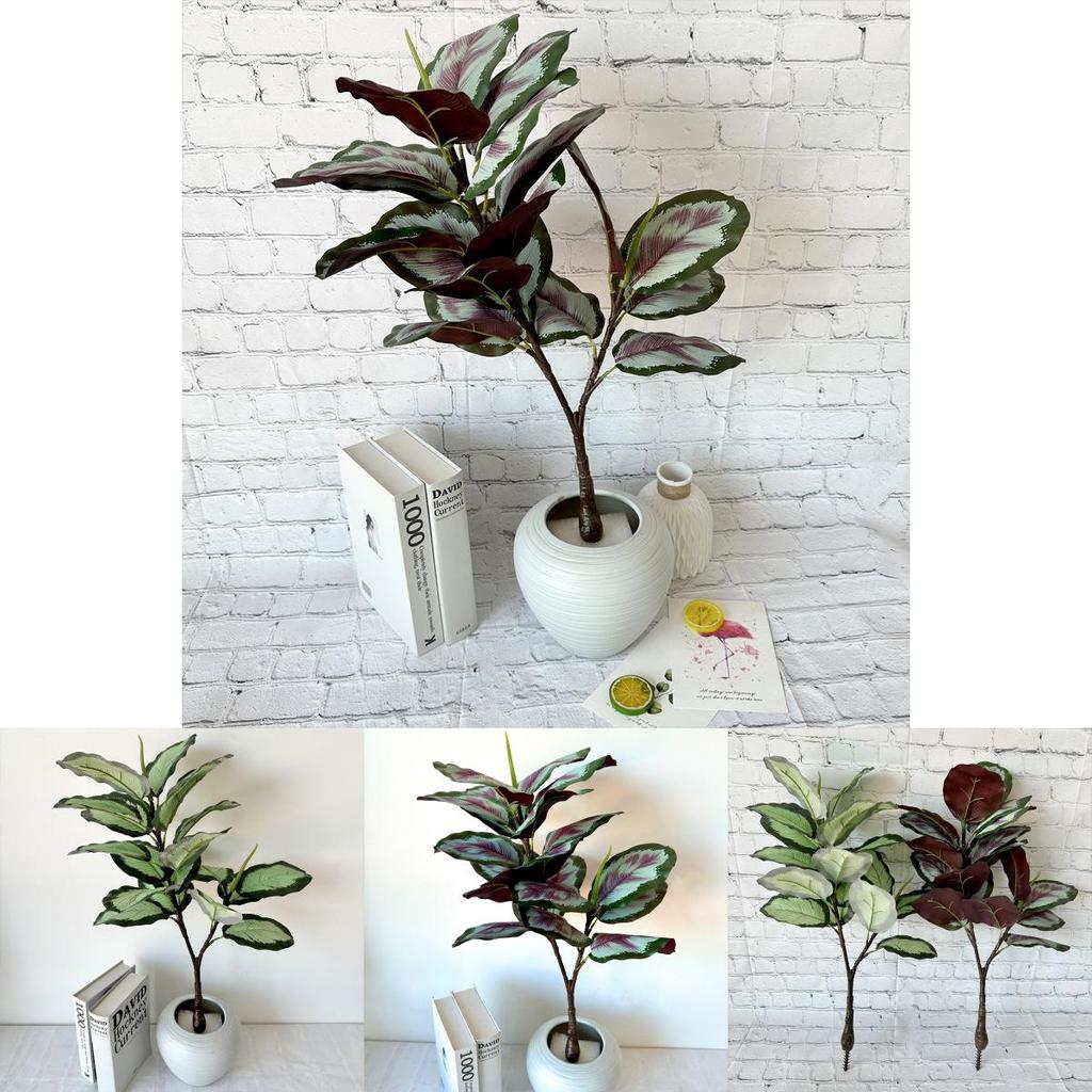 Ochrosia Maculata Jacq Tree Artificial Green Plant For Photography Props And Home Accent