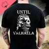 American Beard Warrior Taktik Kurukafa Unisex Tişört Til Valhalla Pamuklu Tişört Kısa Kollu O Yaka Tişört Günlük Erkek Üst