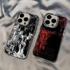 Gothic Cyber Sigil Cross Phone Case For iPhone 17 16e 16 15 14 13 12 11 Mini Pro Max X XSMAX 8 7 Air Plus Transparent Soft Cover