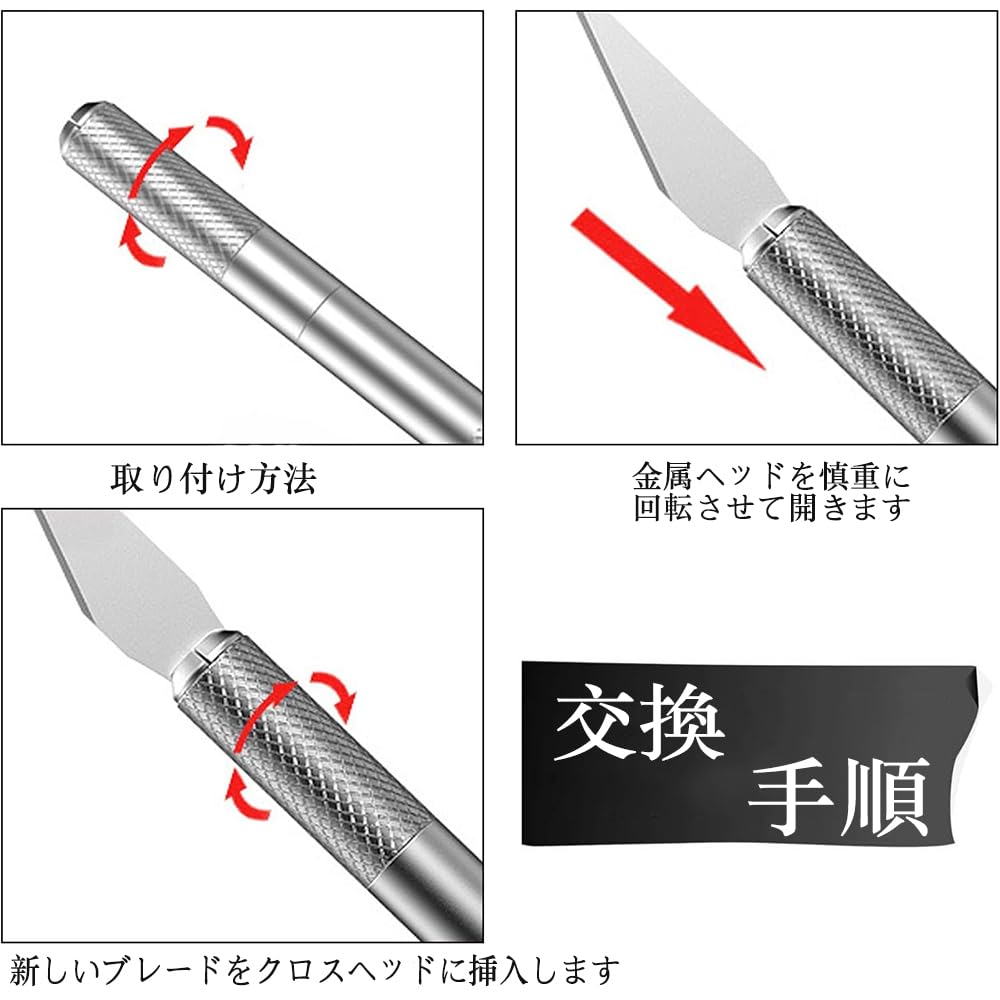 DERCHIA Art Design Paper Cutting Art Craft Diamond Precision Plastic Model Art Supplies Knife, Knife, Cutter, Knife, Knife, File, File, Crafts,