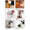 9 Cups 450ml Stainless Steel Moka Coffee Maker Pot Percolator + Stove