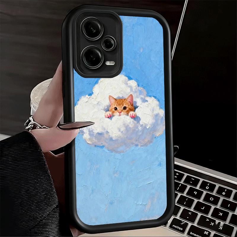 Cat Cute Kitten Cartoon Soft Phone Case for Xiaomi Redmi Note 15 14 13 12 11 Pro Plus 10S 11S 4G 11T 5G Shell Silicone Funda