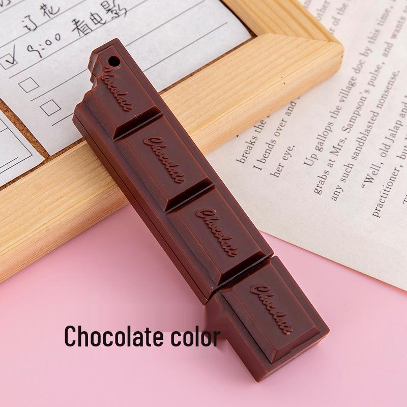 

Creative Chocolate Ballpoint Pen - Cartoon Food Design for Student Stationery and Small Gifts 0.5 Bullet Type