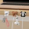 Cute Animal Design Cable Clip Self-Adhesive Cord Winder Clip Strong Adhesive Cable Holder  USB