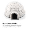 Arctic Figures Toy Igloos Model Realistic Arctic Animals House Ornament Mini Polar Animal Shelter
