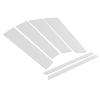 6Pcs Car Window Pillar Posts Cover Trim For Honda Civic 2006-2011