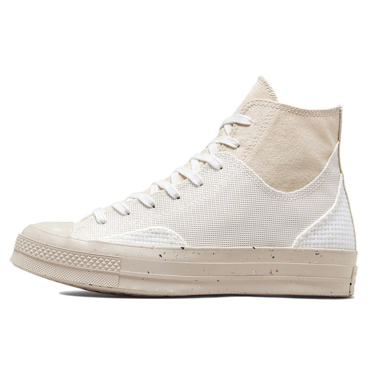 Converse Chuck 70 Crafted Canvas Natural Unisex Sneakers White Desert-Sand Treeline 172831C