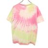 Gildan Tie-dye Short Sleeve T-shirt L Pink Men's Used